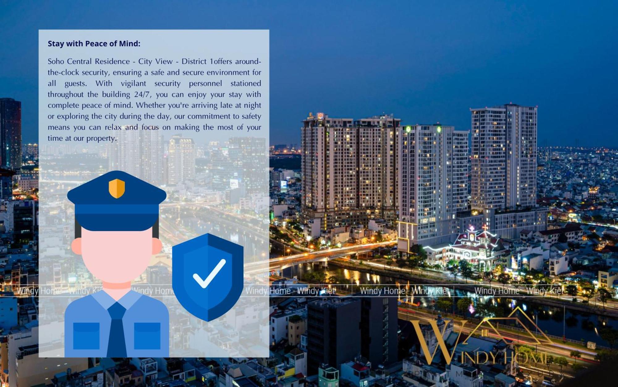 Soho Central Residence - City View - District 1 Хошимин Екстериор снимка