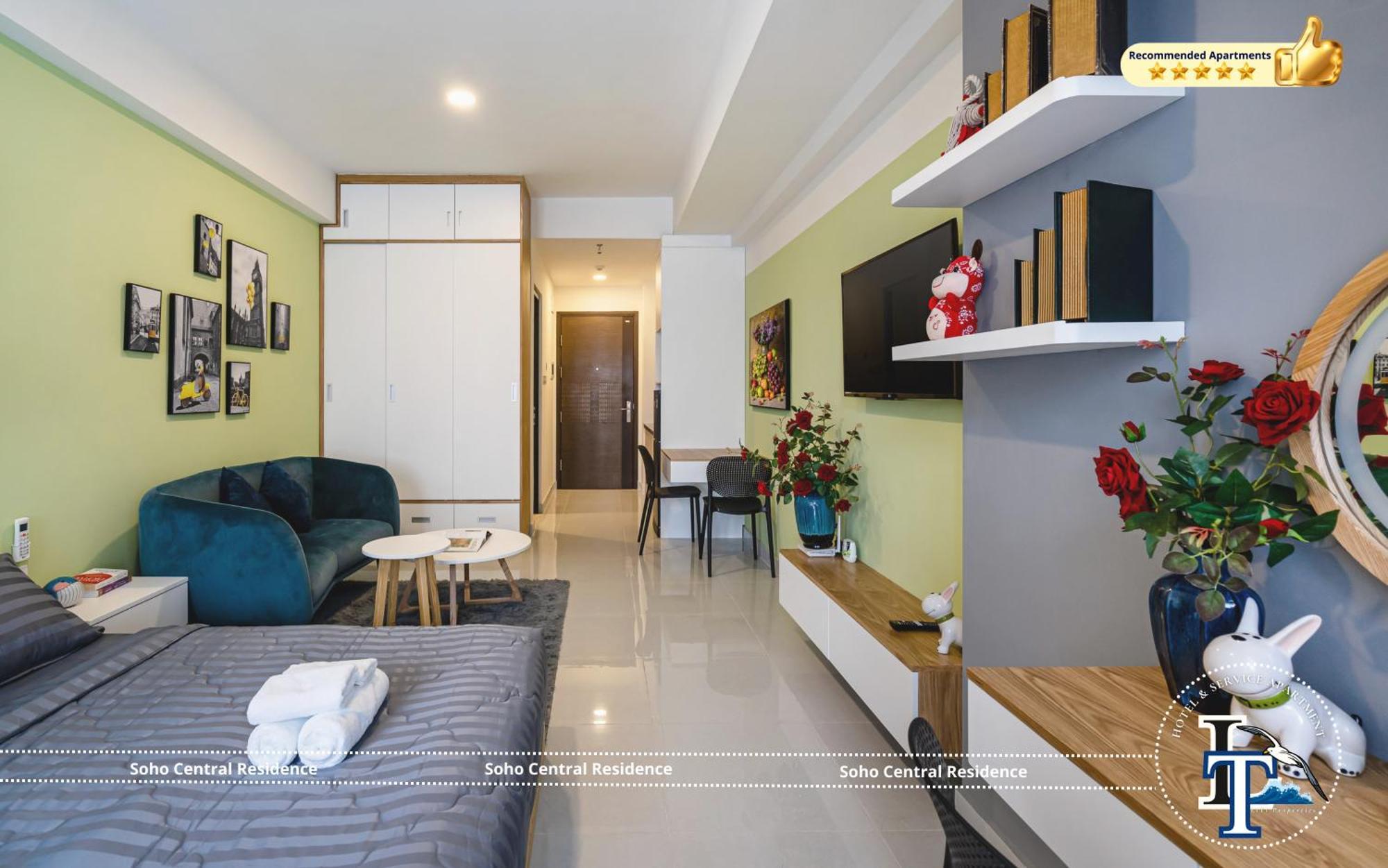 Soho Central Residence - City View - District 1 Хошимин Екстериор снимка