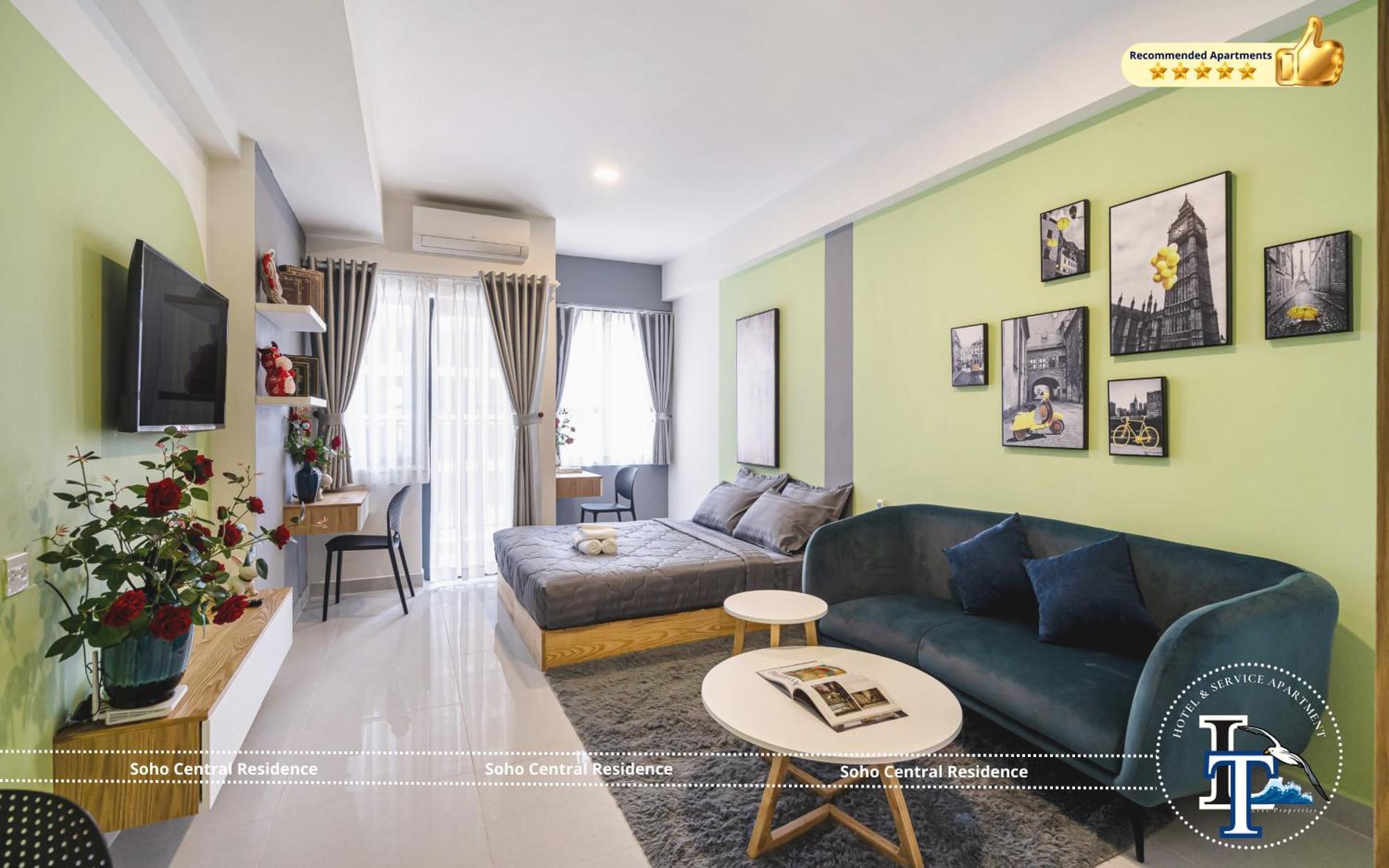 Soho Central Residence - City View - District 1 Хошимин Екстериор снимка