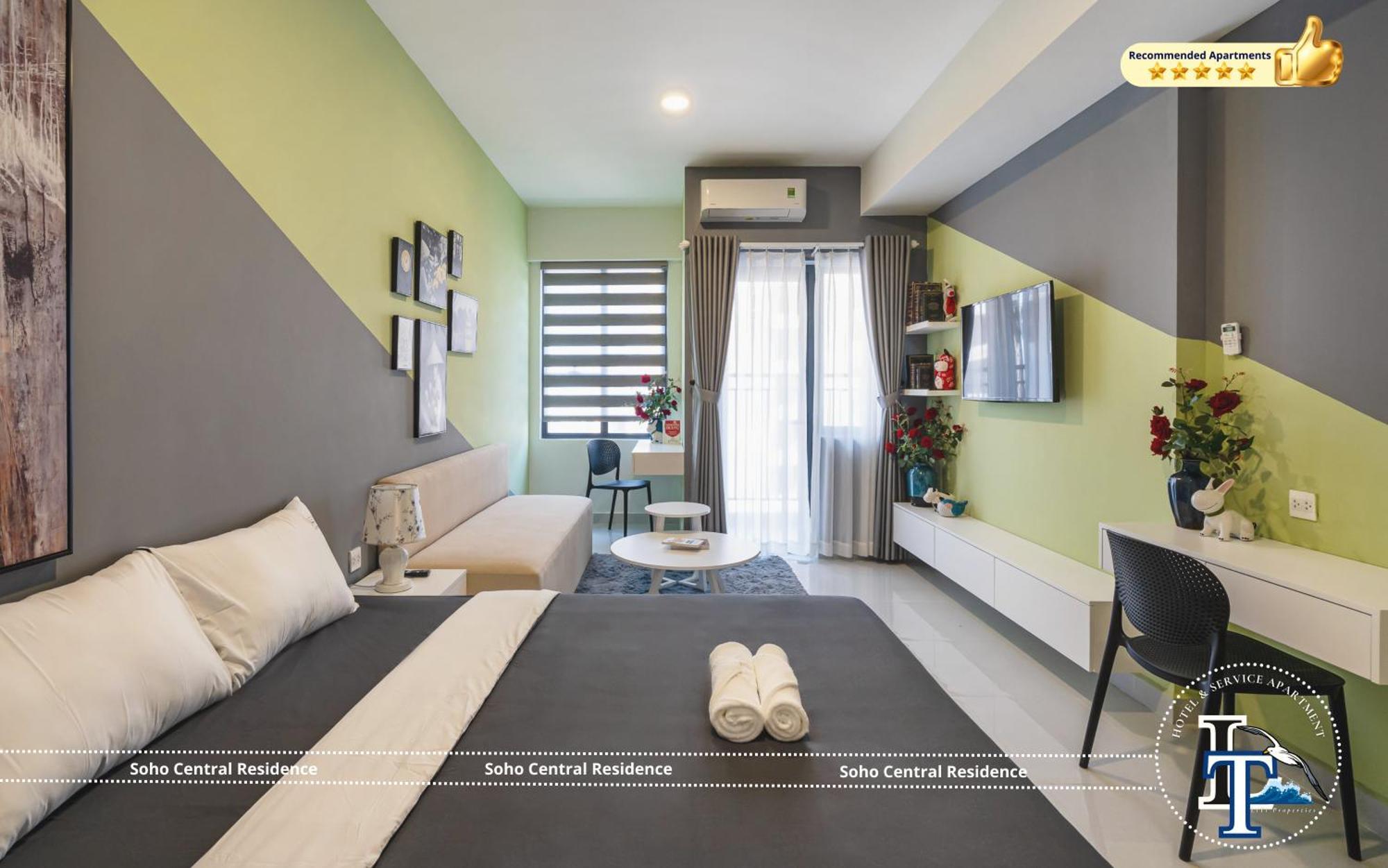 Soho Central Residence - City View - District 1 Хошимин Екстериор снимка