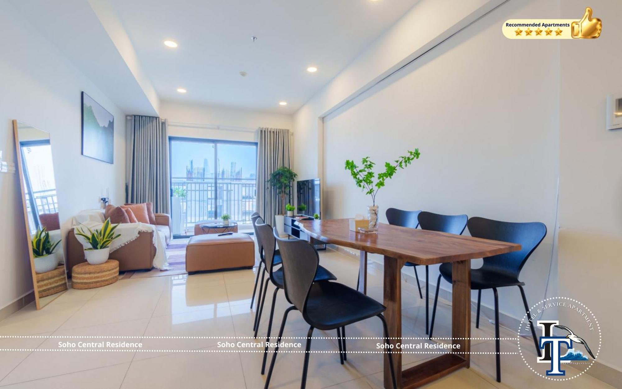 Soho Central Residence - City View - District 1 Хошимин Екстериор снимка